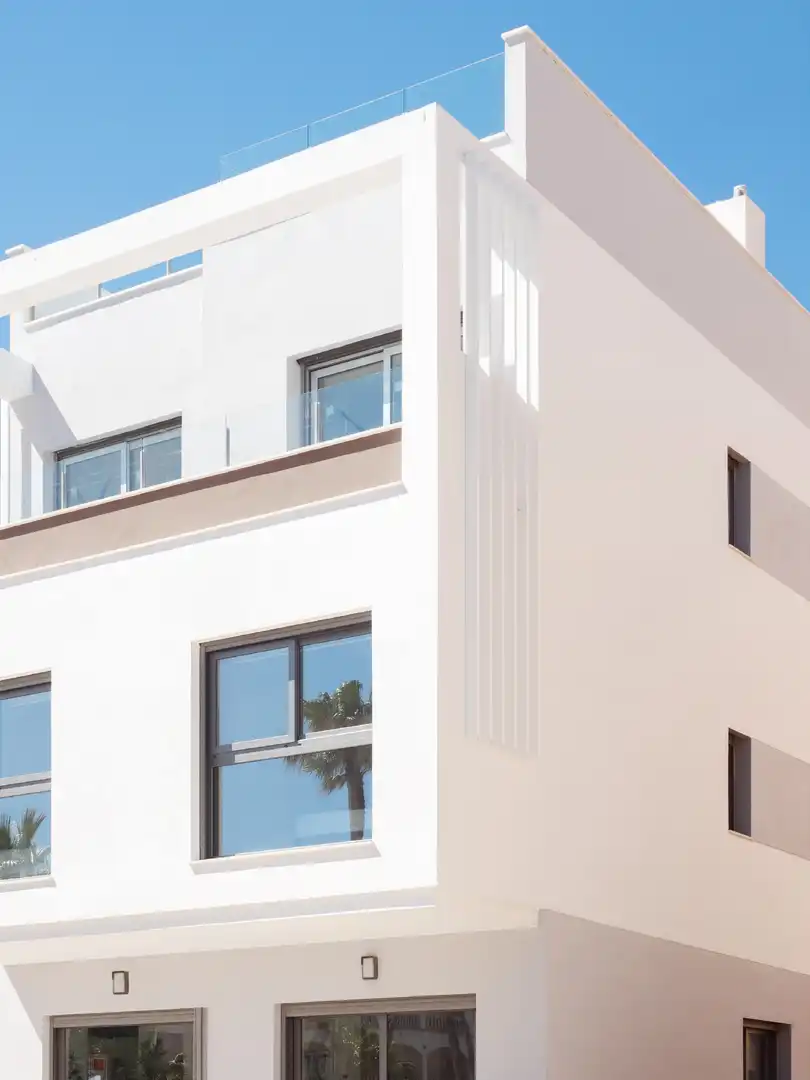 Vista exterior de Dúplex en venta en Ses Salines con Aire acondicionado, Jardín privado y Terraza