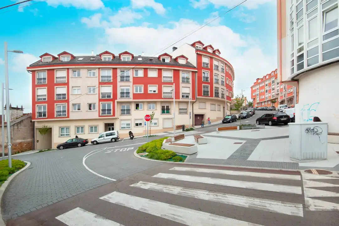 Exterior view of Flat for sale in Arteixo  with Heating, Storage room and Furnished