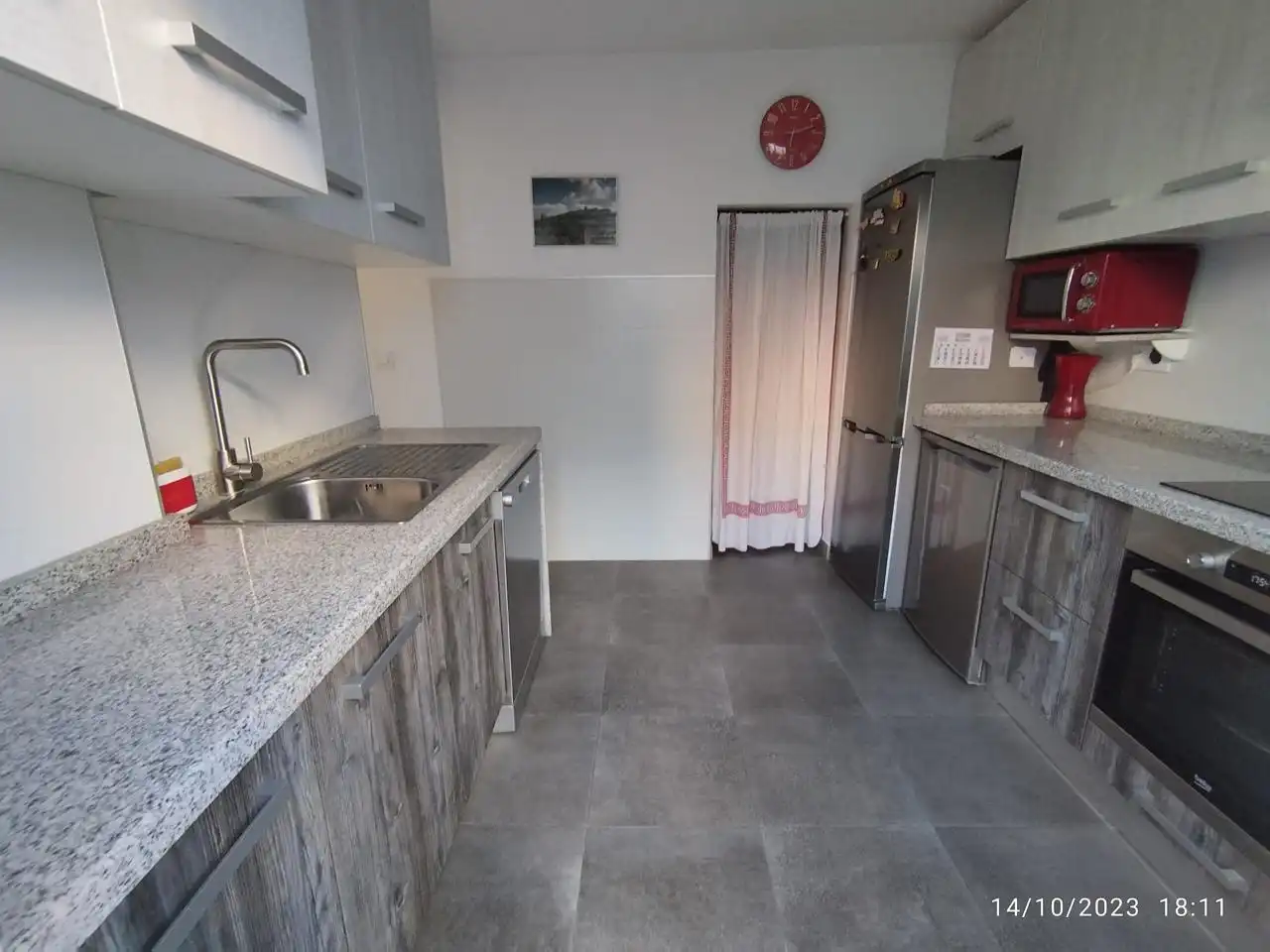 Cocina de Casa o chalet en venta en Alagón del Río con Aire acondicionado