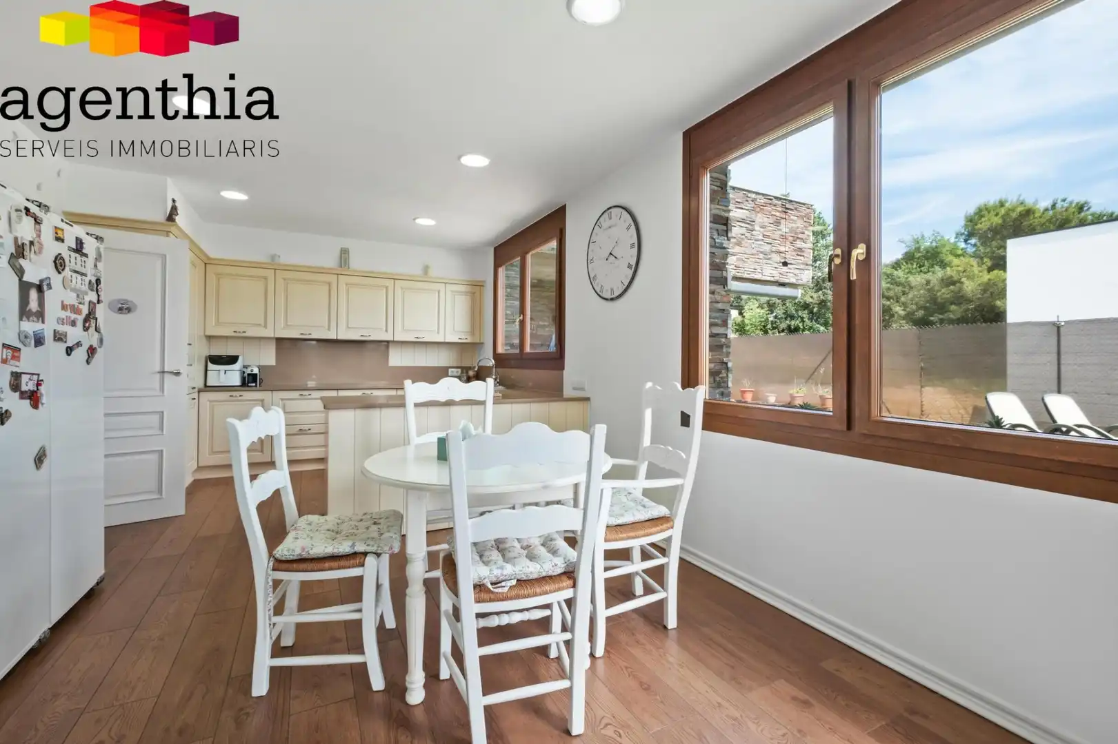Cocina de Casa o chalet en venta en Cervià de Ter con Aire acondicionado, Calefacción y Terraza