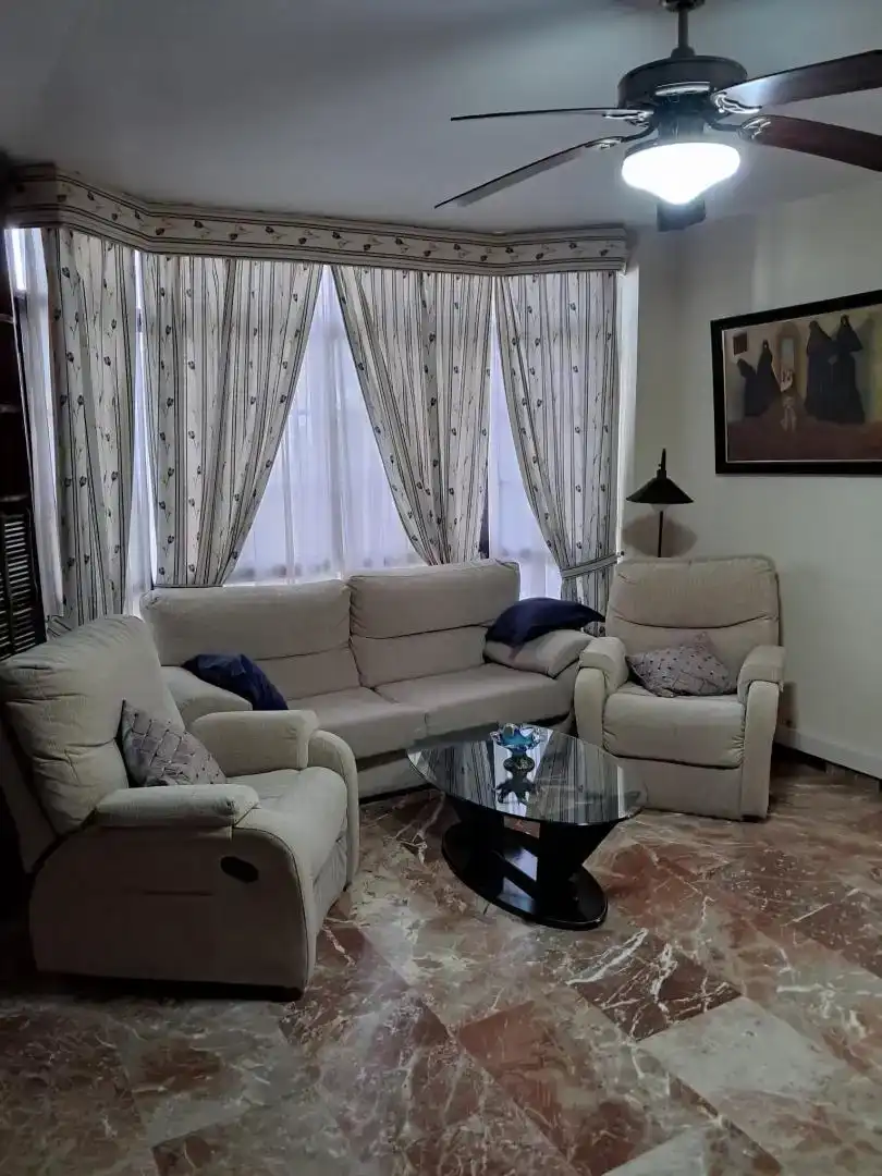 Wohnzimmer von Maisonette zur Miete in Sanlúcar de Barrameda mit Klimaanlage und Möbliert