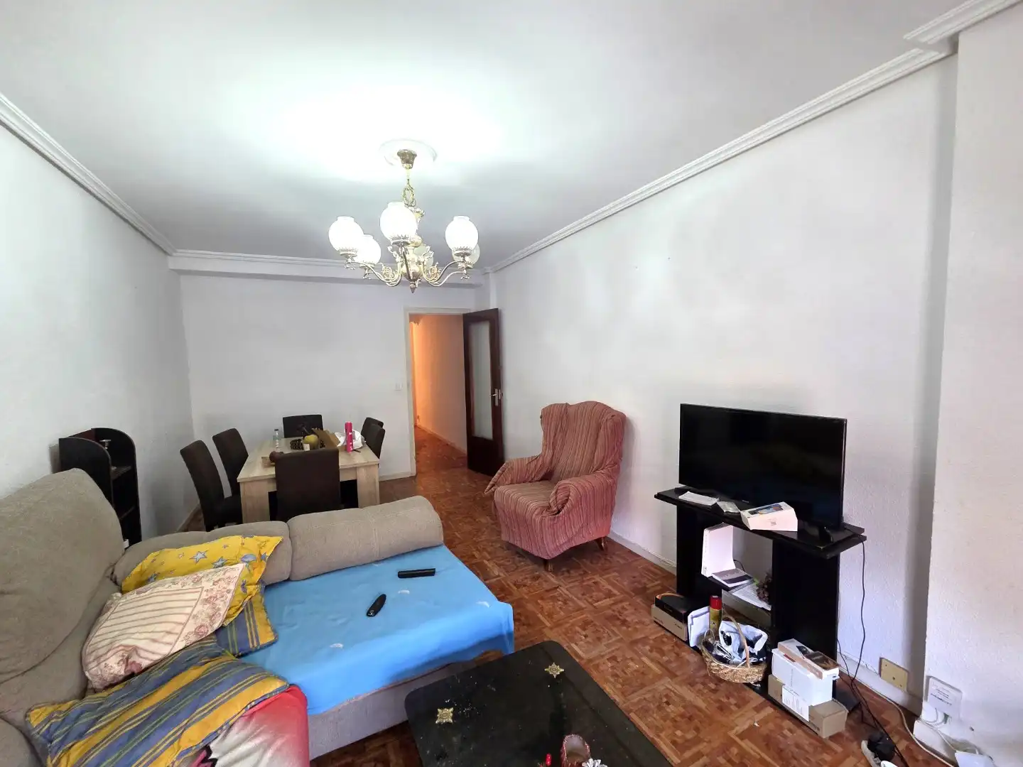 Sala de estar de Piso en venta en Burgos con Calefacción y Terraza
