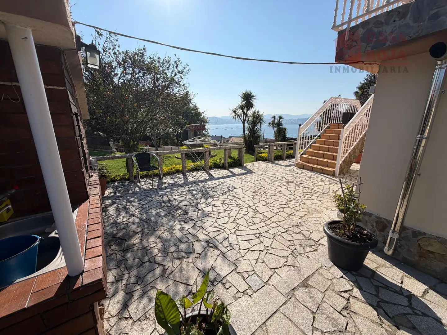 Terraza de Casa o chalet en venta en Moaña con Calefacción, Terraza y Trastero