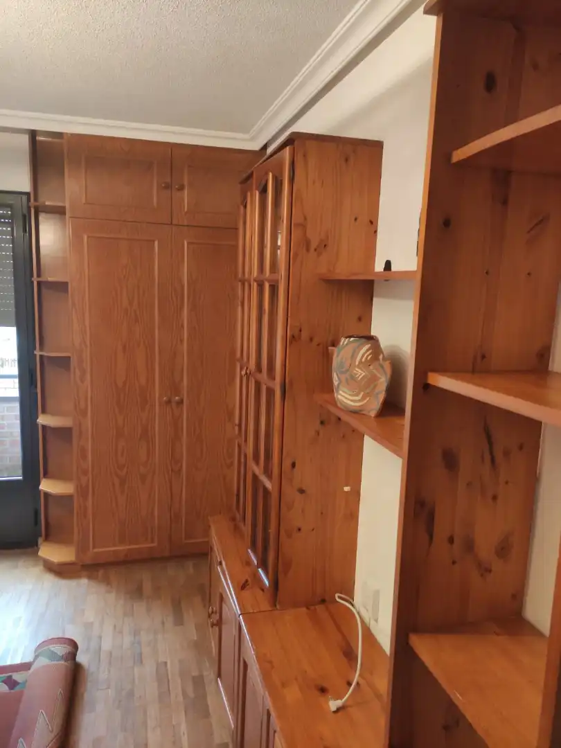 Bedroom of Study for rent in Salamanca  with Parquet flooring, Furnished and Washing machine
