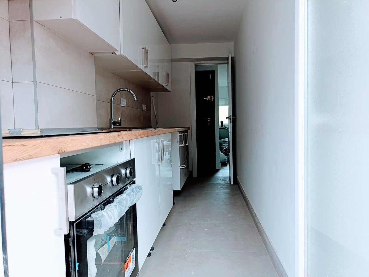 Kitchen of Flat to rent in  Madrid Capital  with Terrace and Oven