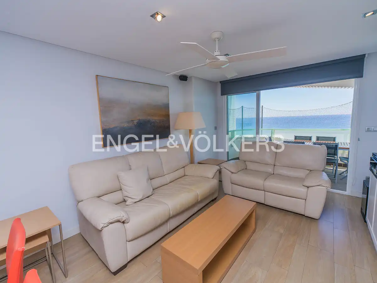 Living room of Flat for rent in Alicante / Alacant  with Heating, Terrace and Furnished