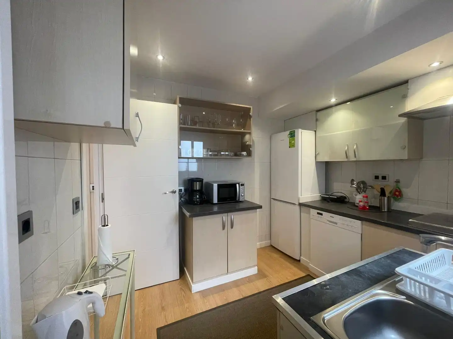 Kitchen of Flat for sale in Granada  with Air Conditioner, Heating and Balcony
