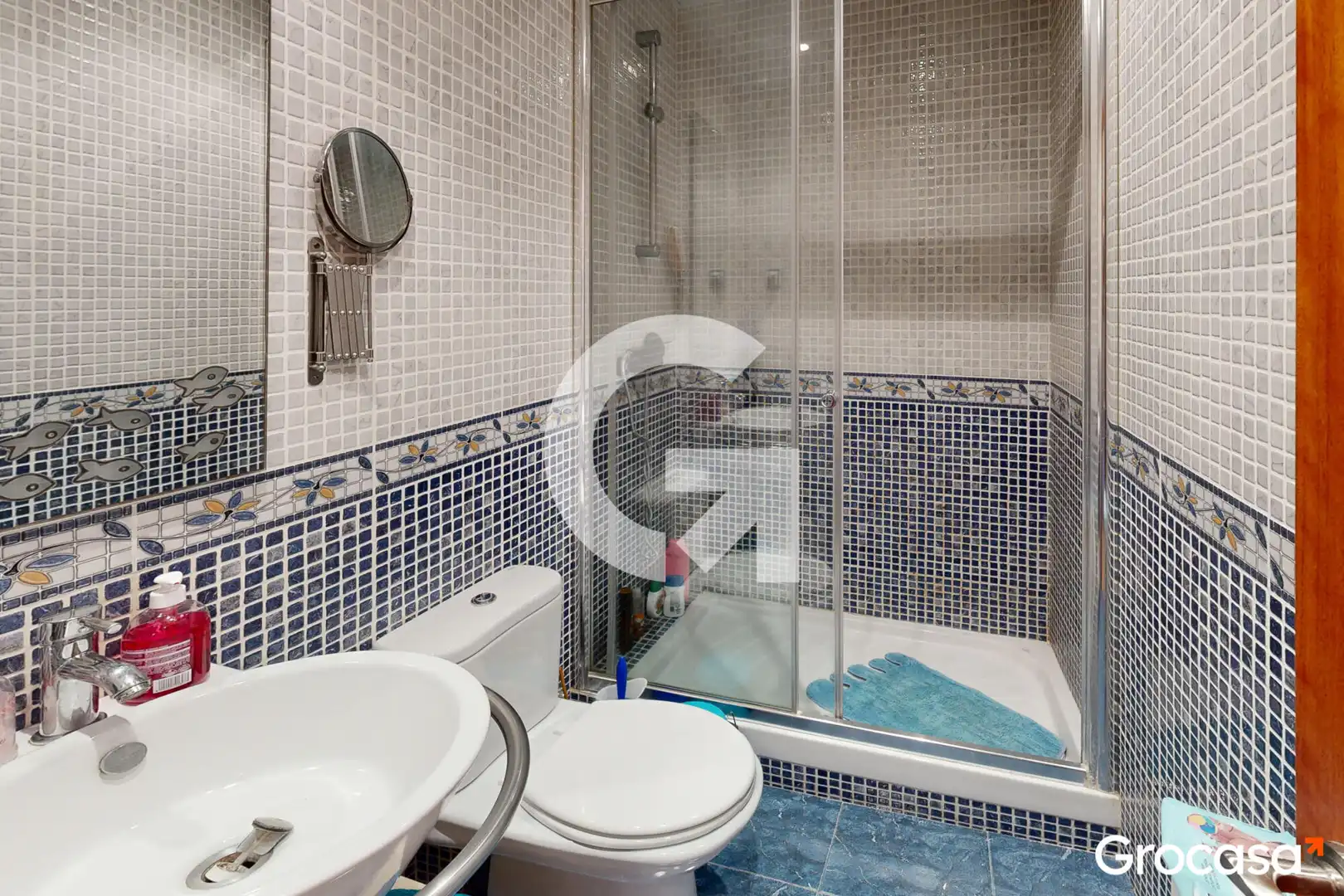 Baño de Casa o chalet en venta en Vallirana con Aire acondicionado, Calefacción y Jardín privado