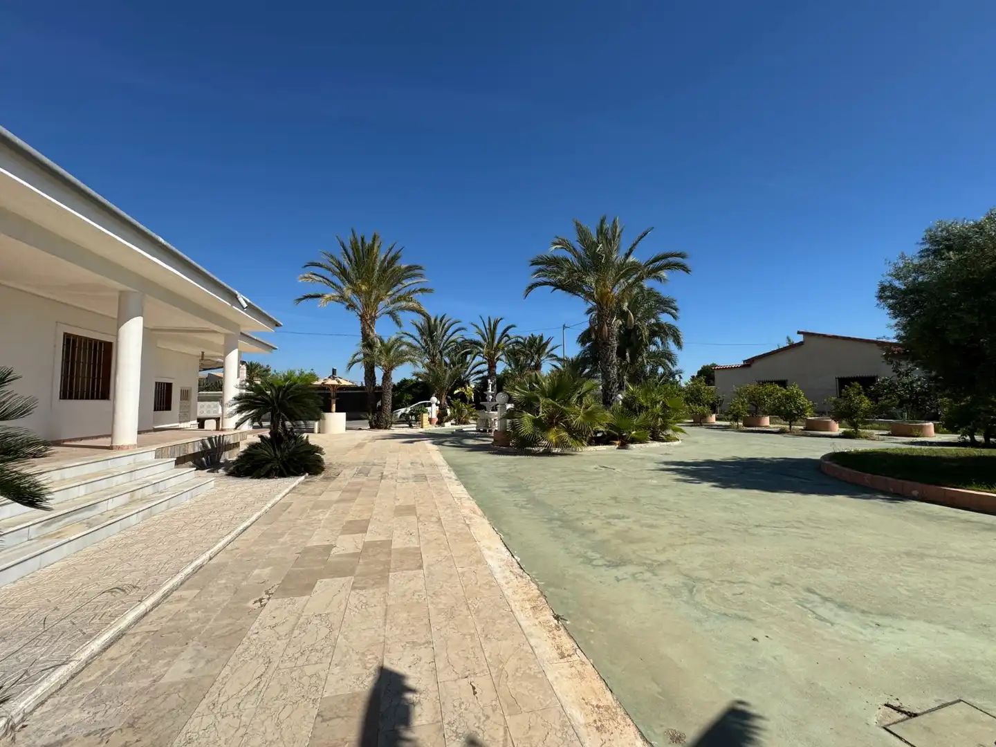 Vista exterior de Casa o chalet en venta en Elche / Elx con Aire acondicionado, Jardín privado y Terraza