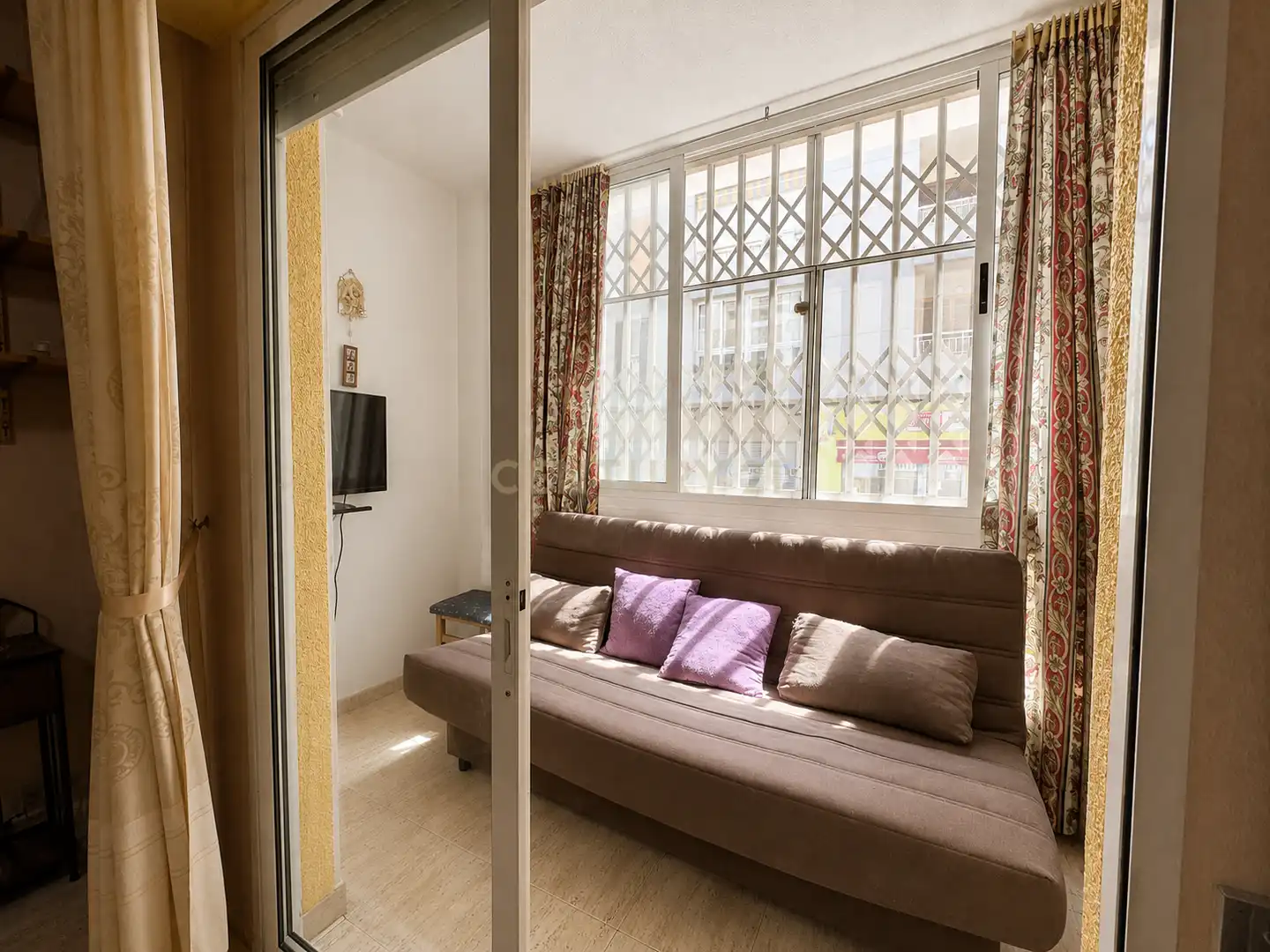 Sala d'estar de Apartament de lloguer en Playa del Acequión, Náufragos y Rocío del Mar