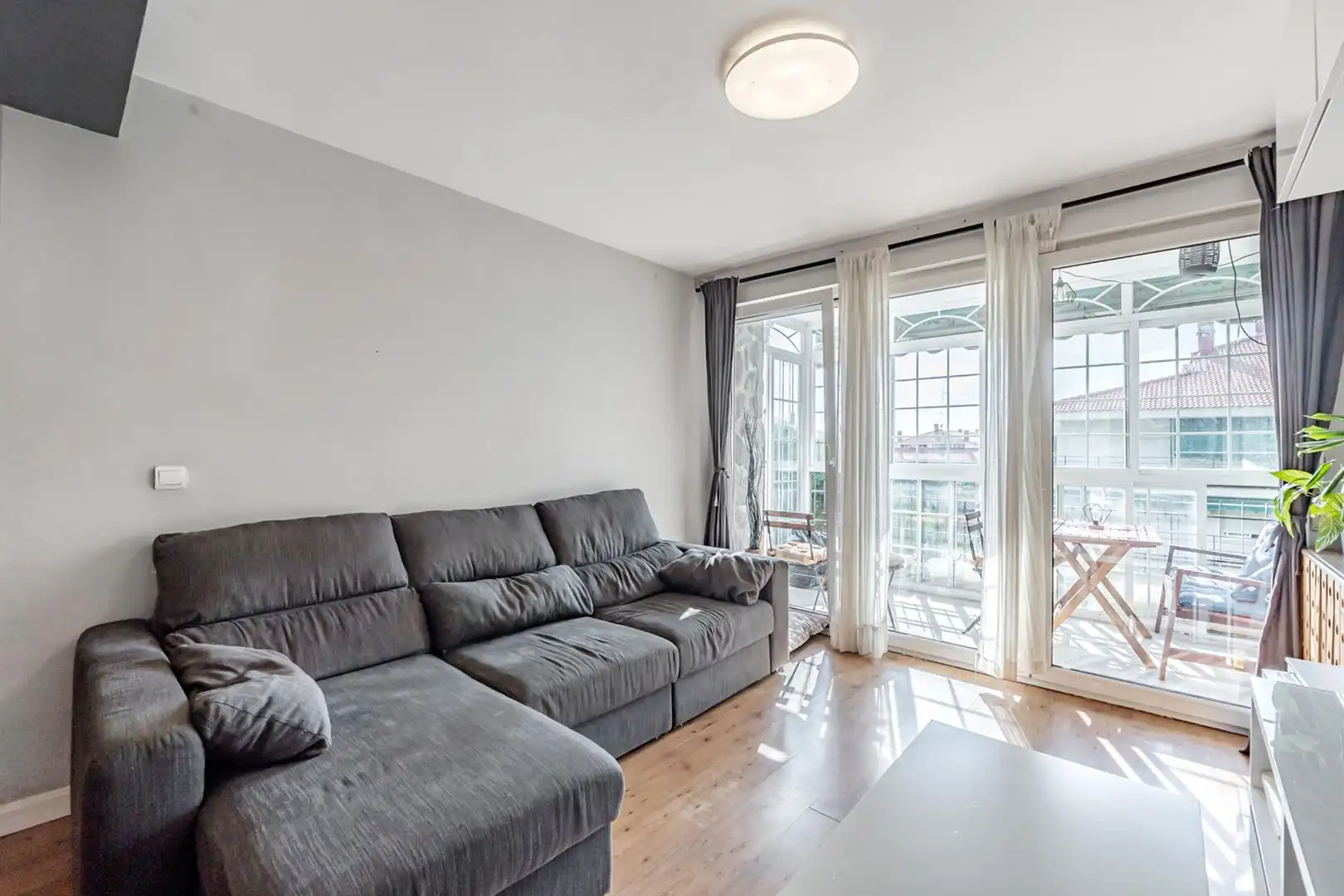 Sala de estar de Piso en venta en Móstoles con Calefacción, Jardín privado y Terraza