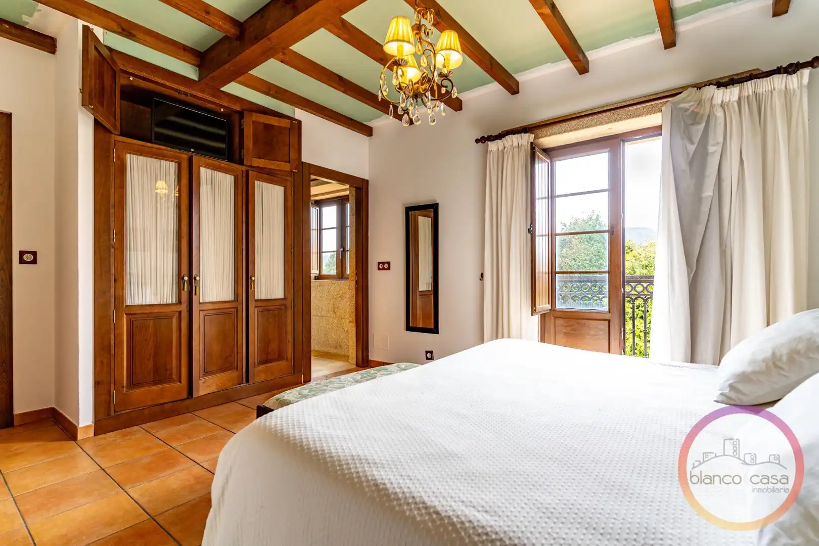 Habitación de Casa o chalet en venta en Malpica de Bergantiños con Amueblado y Balcón