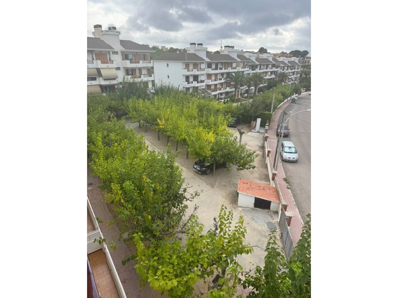 Vista exterior de Pis de lloguer en El Vendrell amb Calefacció, Moblat i Balcó