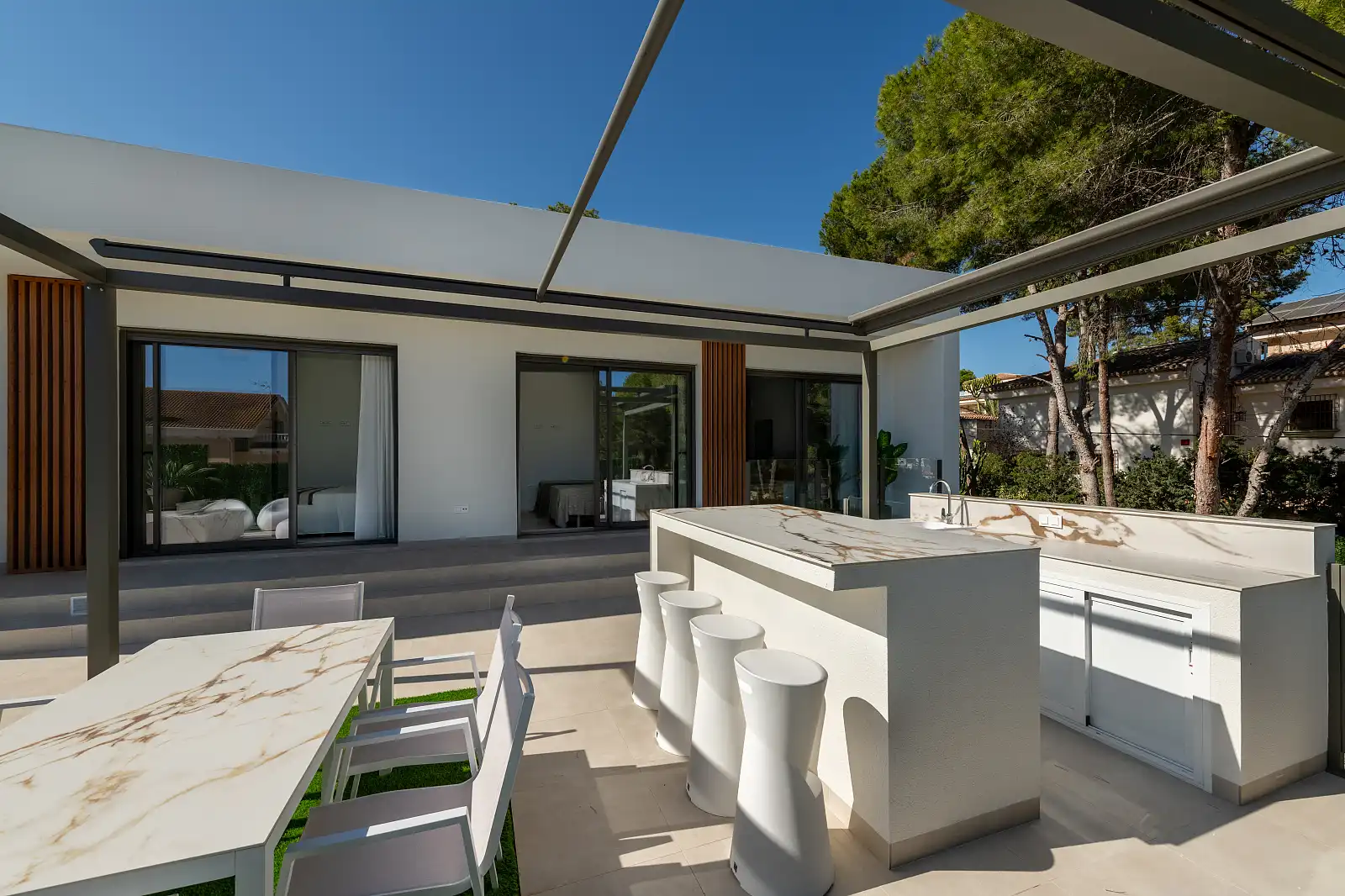 Terraza de Casa o chalet en venta en El Pinar de Campoverde