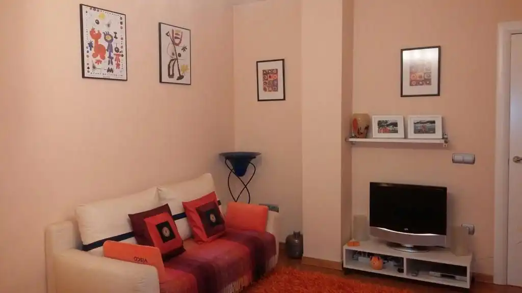 Sala de estar de Casa o chalet en venta en Villanueva de Perales con Aire acondicionado, Calefacción y Jardín privado