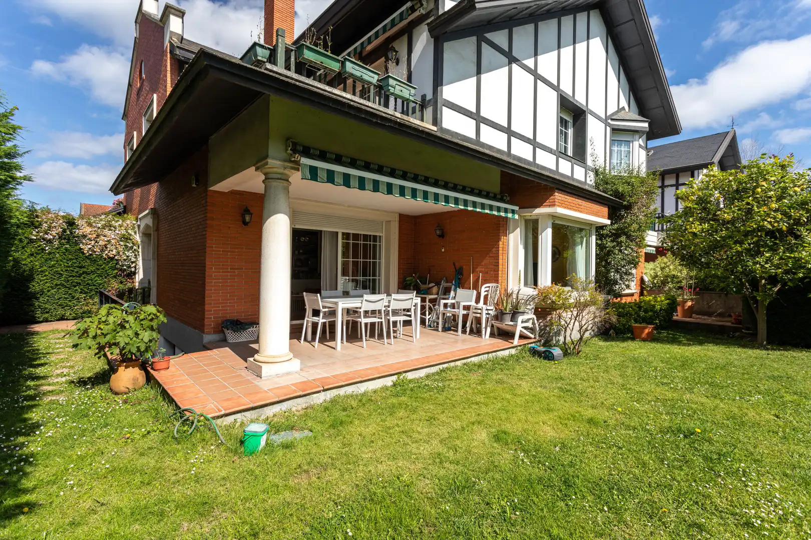 Terraza de Casa adosada en venta en Getxo  con Calefacción, Terraza y Trastero