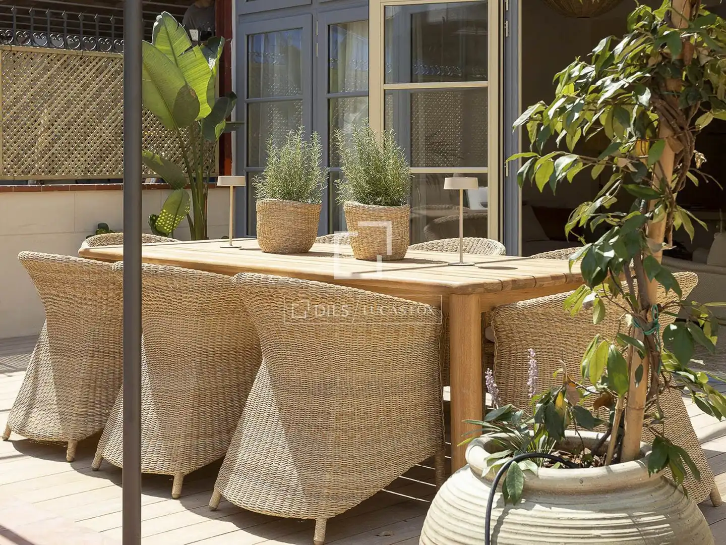 Terrace of Flat for sale in Barcelona  with Air Conditioner, Heating and Parquet flooring