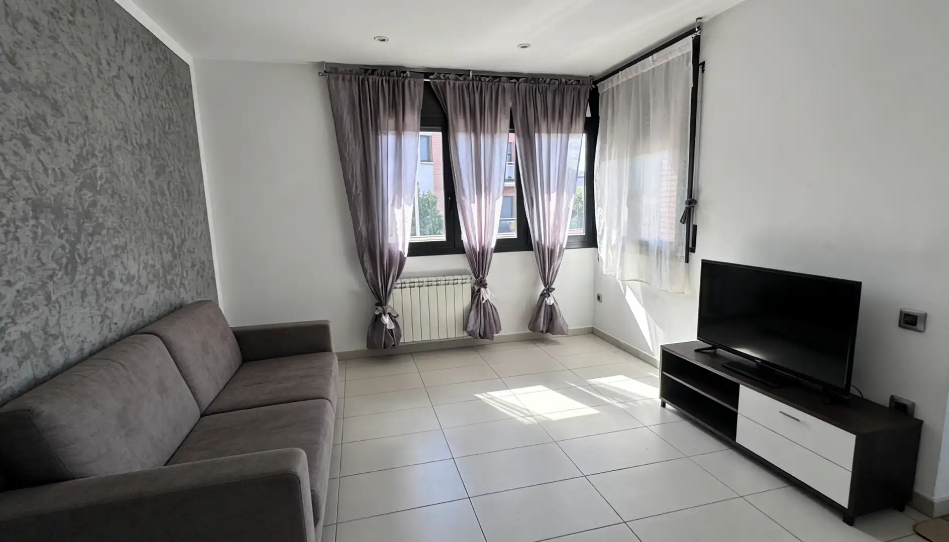 Wohnzimmer von Wohnung zum Verkauf in Les Masies de Roda mit Heizung und Balkon