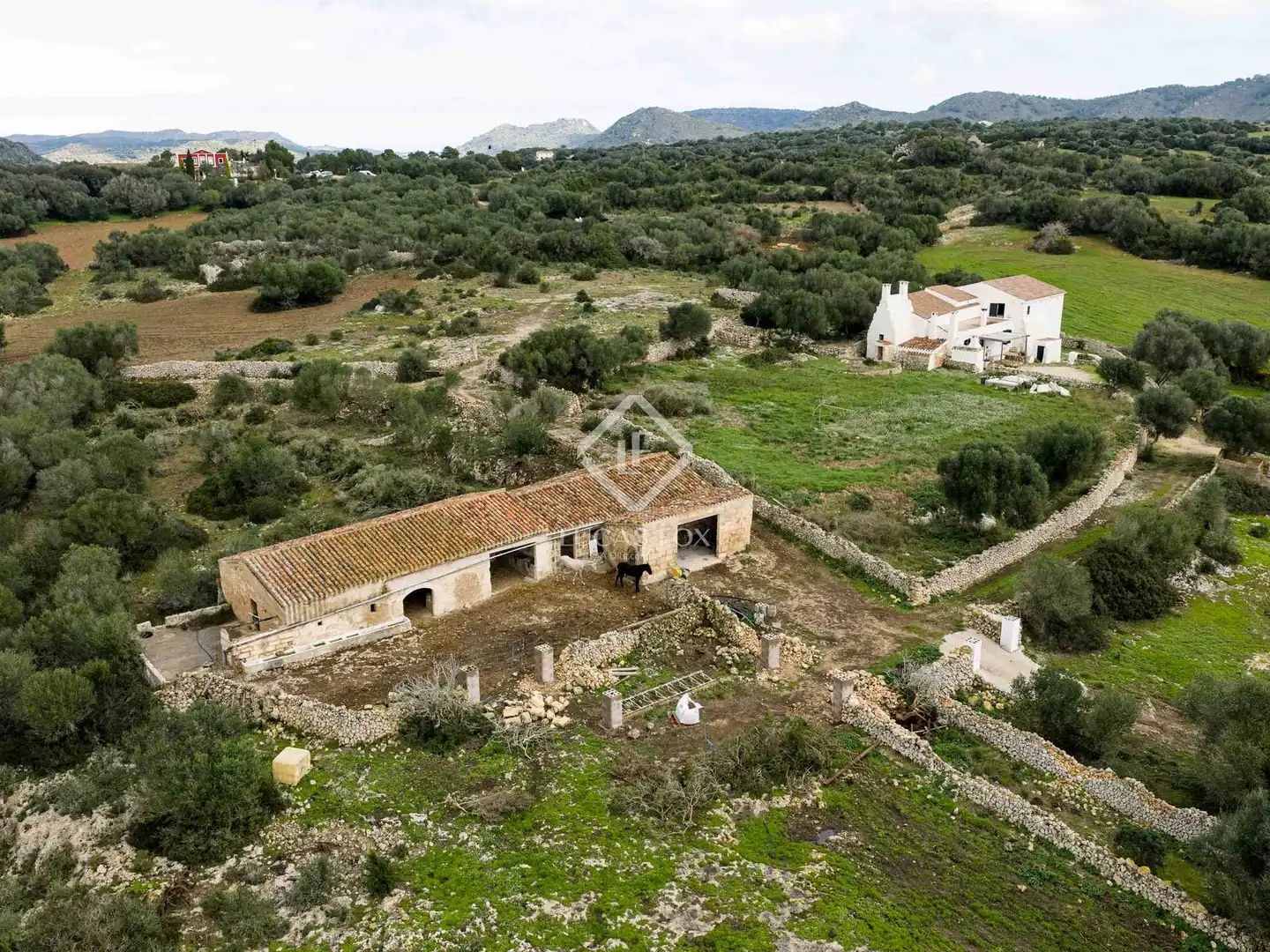 Casa rústica amb jardí en venda a Ciutadella