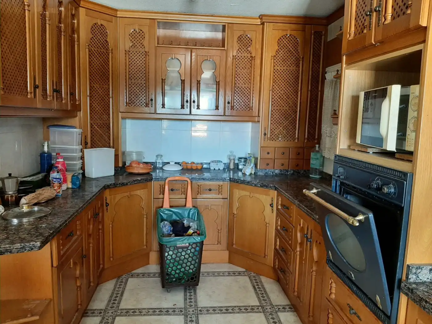 Kitchen of Houses for sale in La Nucia  with Private garden, Terrace and Furnished
