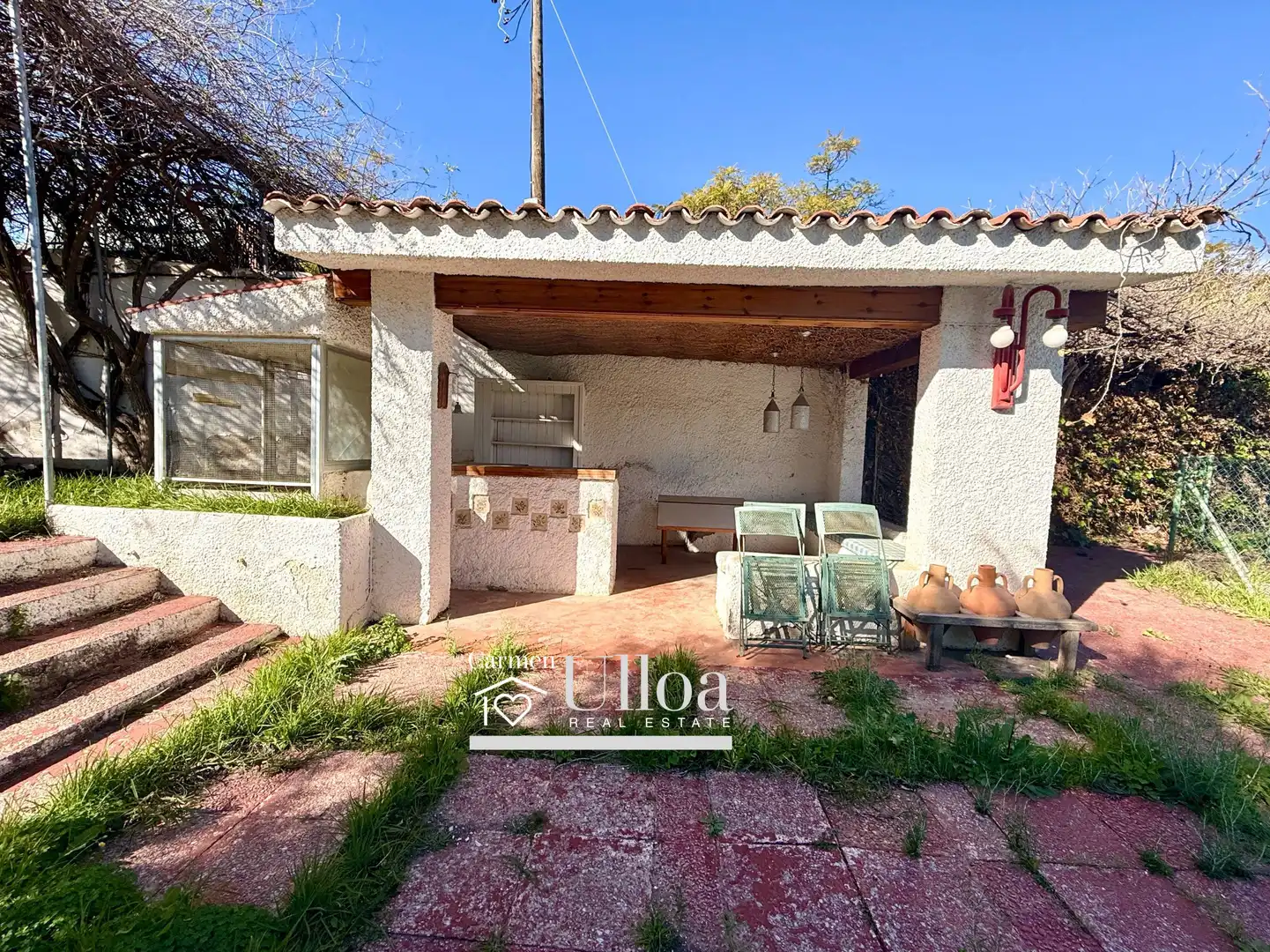 Vista exterior de Casa o xalet en venda en Alicante / Alacant amb Calefacció, Jardí privat i Terrassa