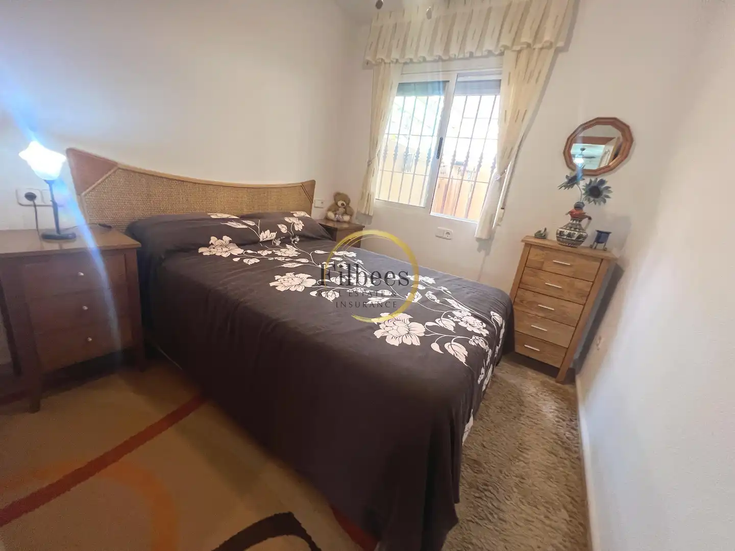 Dormitori de Finca rústica en venda en Mazarrón amb Aire condicionat, Jardí privat i Terrassa