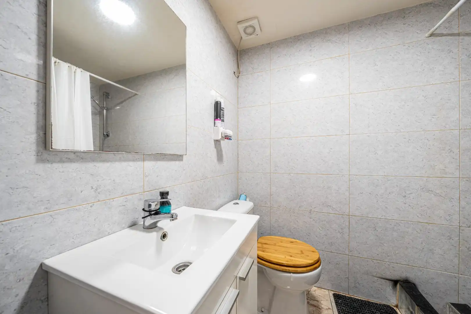 Baño de Casa adosada en venta en  Palma de Mallorca con Aire acondicionado, Calefacción y Jardín privado