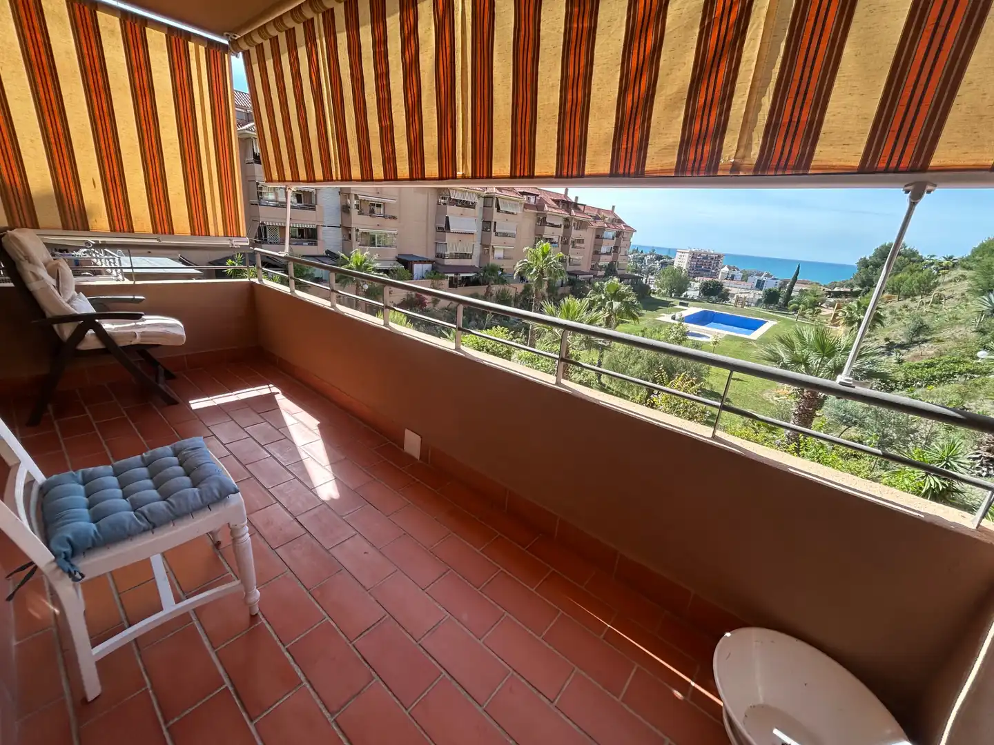 Terraza de Piso en venta en Málaga con Terraza, Balcón y Piscina comunitaria