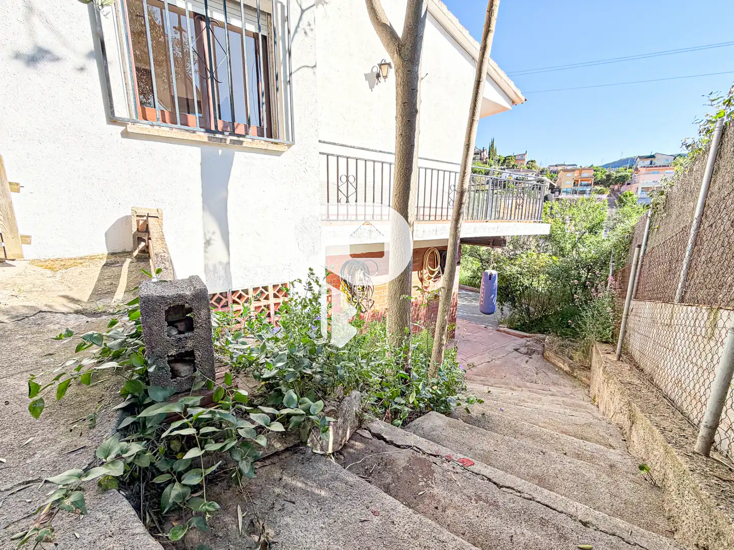 Exterior view of Houses for sale in Vallirana  with Air Conditioner, Heating and Private garden