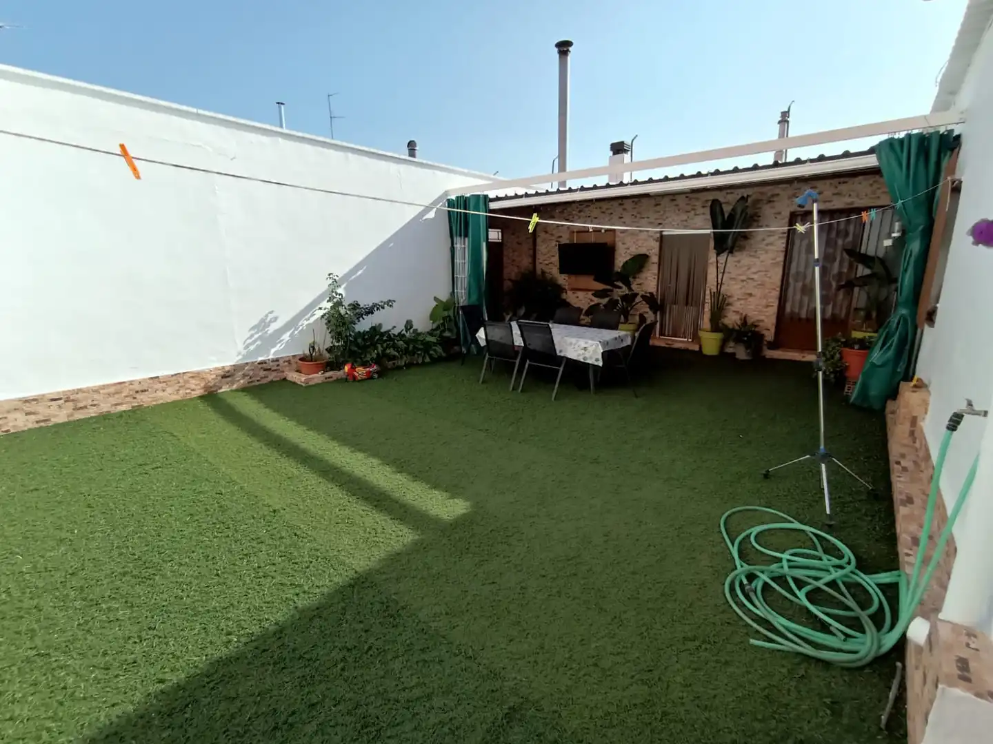 Terrassa de Casa o xalet en venda en Tomelloso amb Aire condicionat, Calefacció i Jardí privat