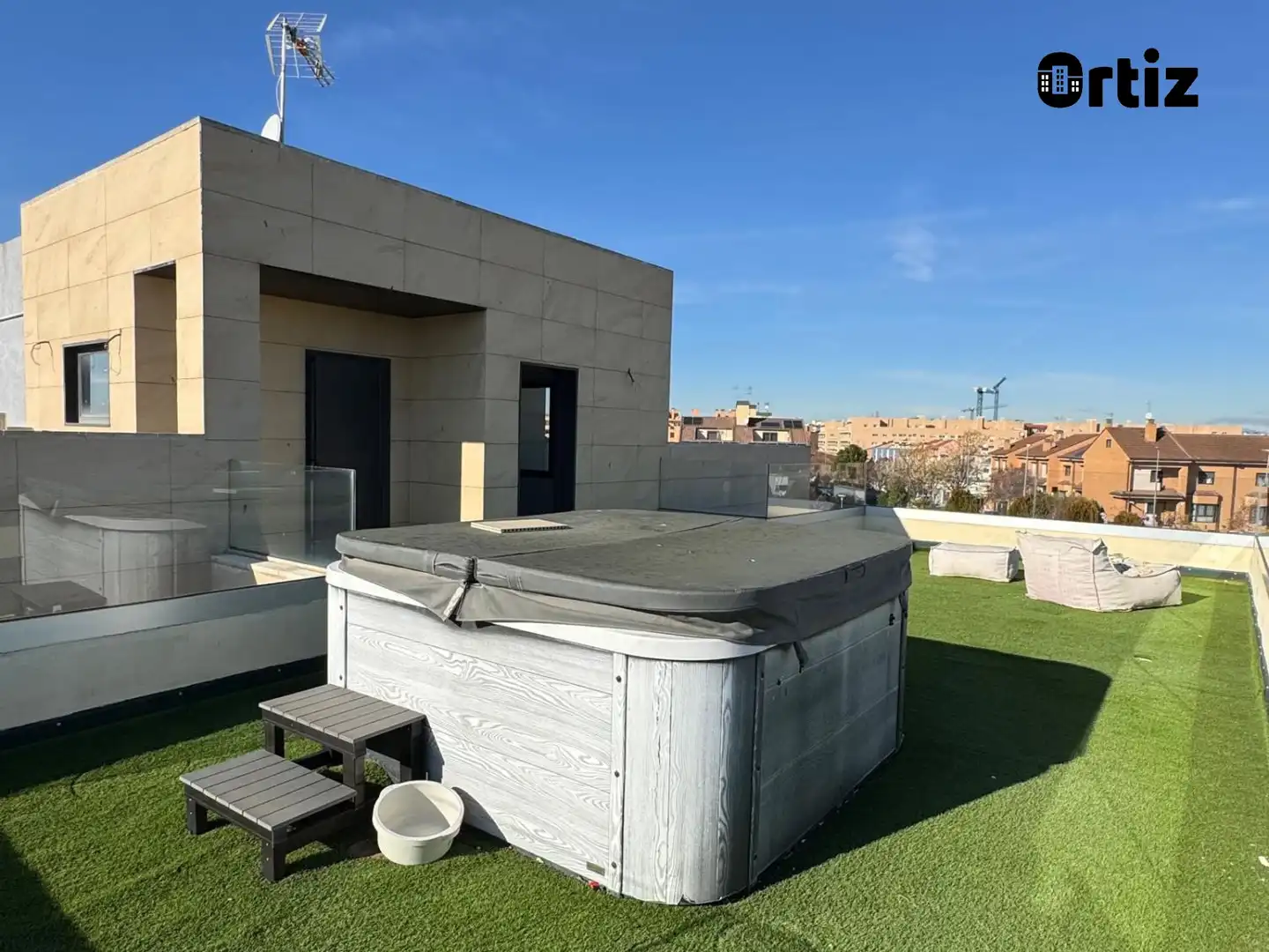 Terraza de Casa o chalet en venta en Torrejón de Ardoz con Calefacción, Terraza y Piscina