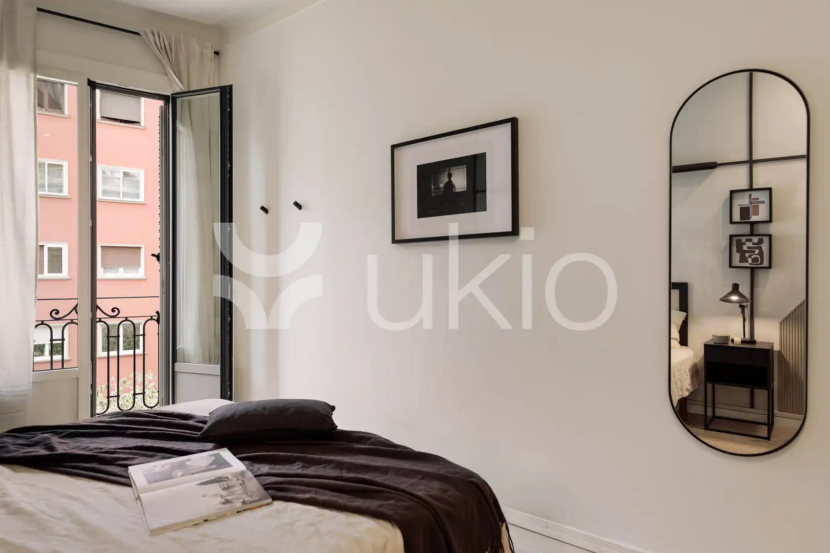 Bedroom of Apartments for rent in Barcelona  with Air Conditioner, Heating and Furnished