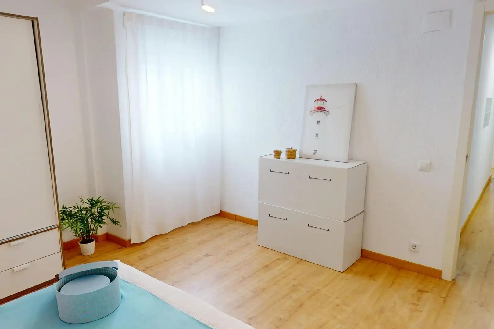 Schlafzimmer von Wohnung zum Verkauf in Valencia mit Balkon