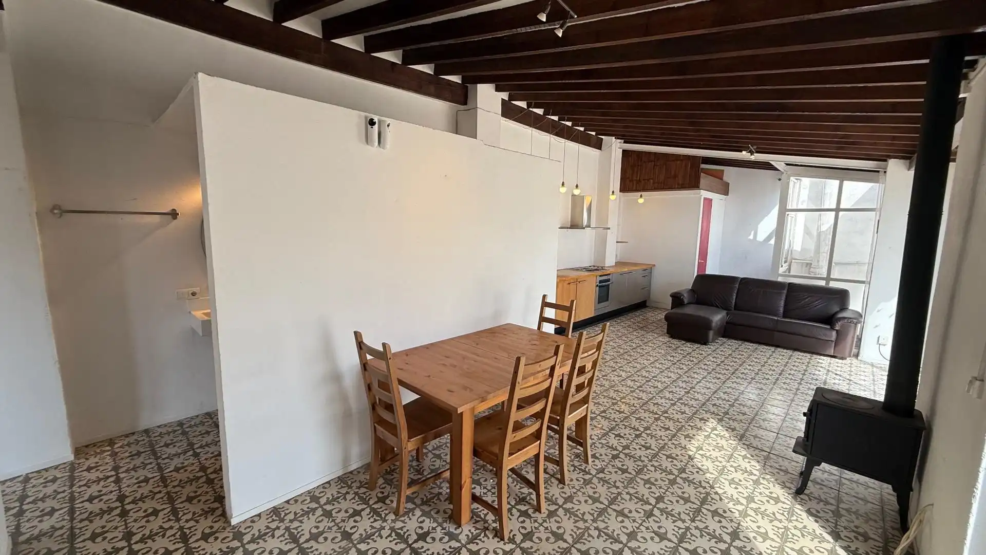 Esszimmer von Dachboden zum Verkauf in  Palma de Mallorca mit Terrasse