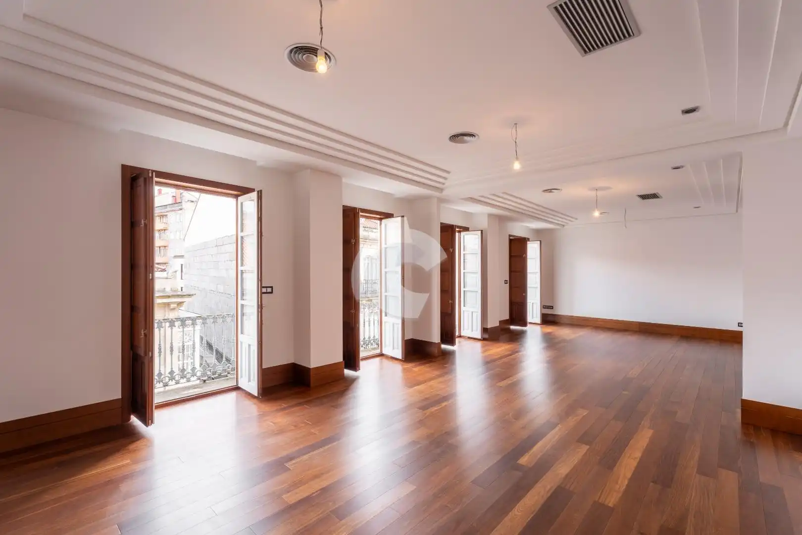 Living room of Flat for sale in Ourense Capital   with Heating, Parquet flooring and Storage room