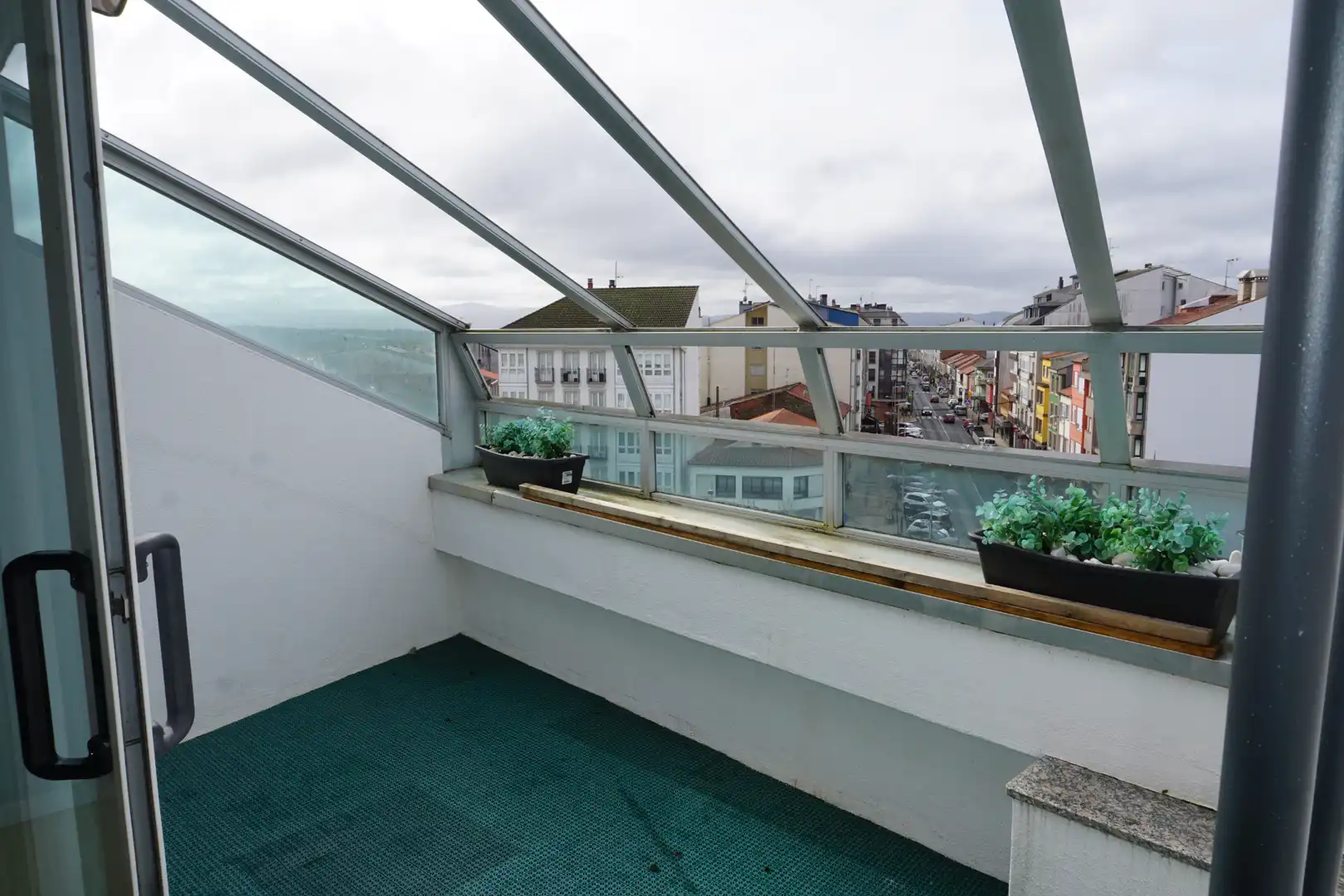 Terrace of Flat for sale in Melide  with Heating, Terrace and Balcony
