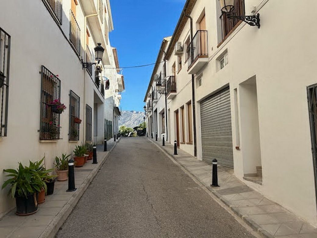 Exterior view of Flat for sale in El Castell de Guadalest  with Heating and Furnished