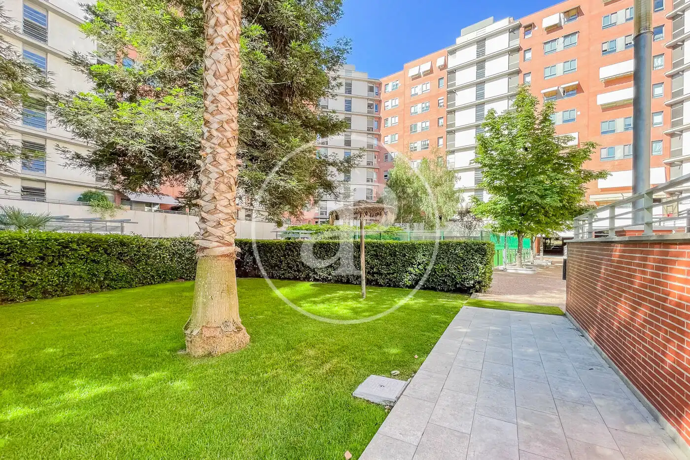Exterior view of Flat for sale in Madrid  with Heating, Private garden and Terrace