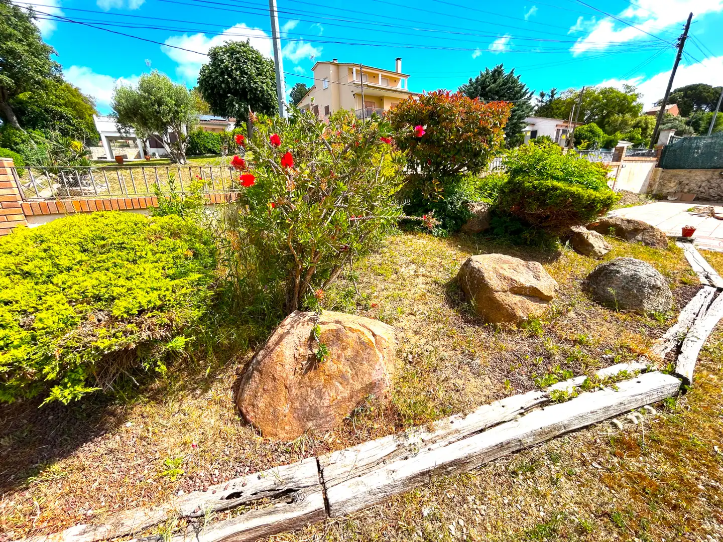 Jardín de Casa o chalet en venta en Santa Coloma de Farners con Calefacción, Jardín privado y Terraza