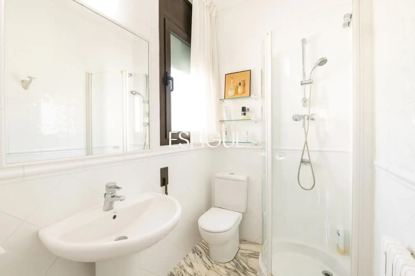 Bathroom of Houses for sale in Sant Cugat del Vallès  with Air Conditioner, Heating and Storage room
