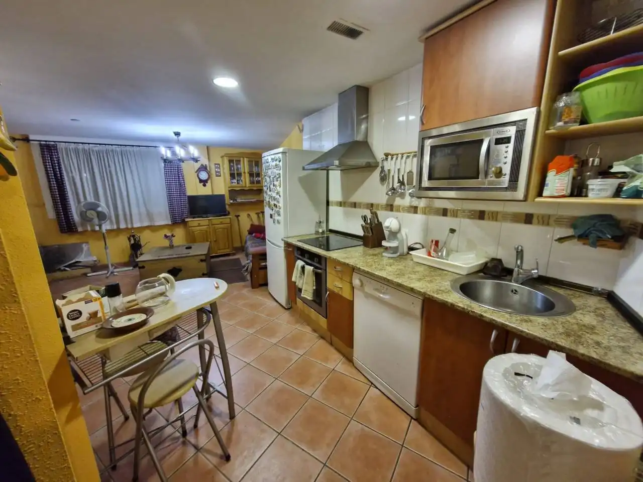 Kitchen of Flat for sale in Villamediana de Iregua  with Furnished and Community pool