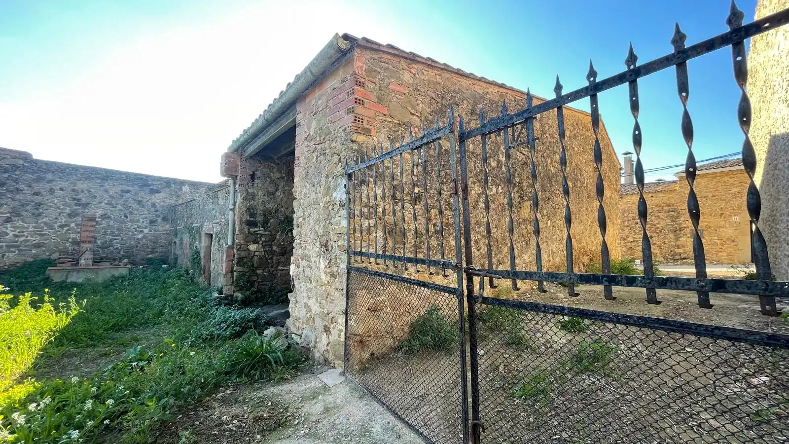 Vista exterior de Finca rústica en venta en Vilopriu con Jardín privado y Terraza
