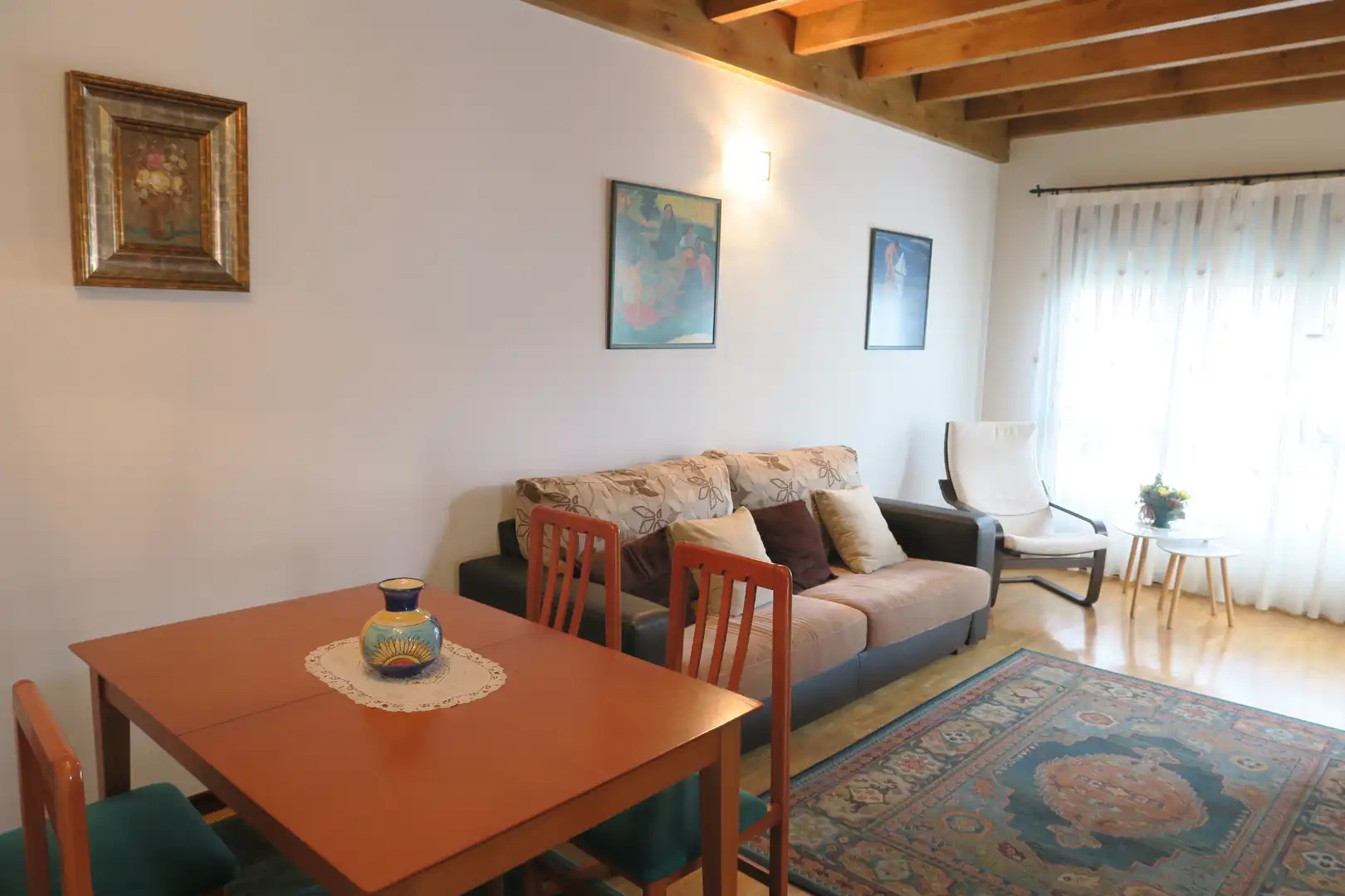 Sala de estar de Casa o chalet en venta en Soto del Barco con Calefacción, Jardín privado y Terraza