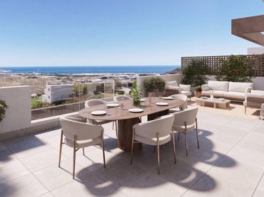 Apartamento con piscina en venta en San Juan de los Terreros