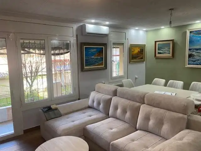 Sala de estar de Planta baja en venta en Sant Celoni con Aire acondicionado, Calefacción y Jardín privado