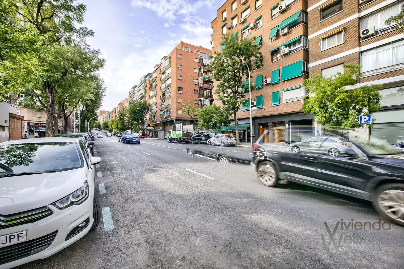 Exterior view of Flat for rent in Madrid  with Air Conditioner, Heating and Parquet flooring