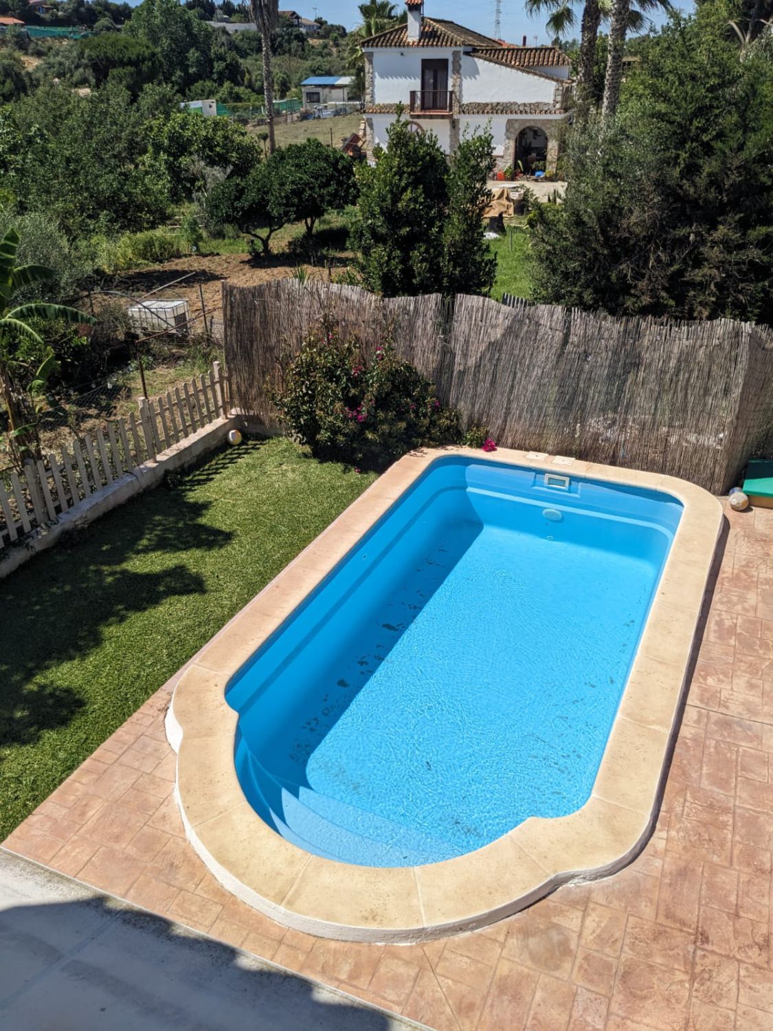 Piscina de Casa o xalet en venda en San Roque amb Aire condicionat, Calefacció i Jardí privat
