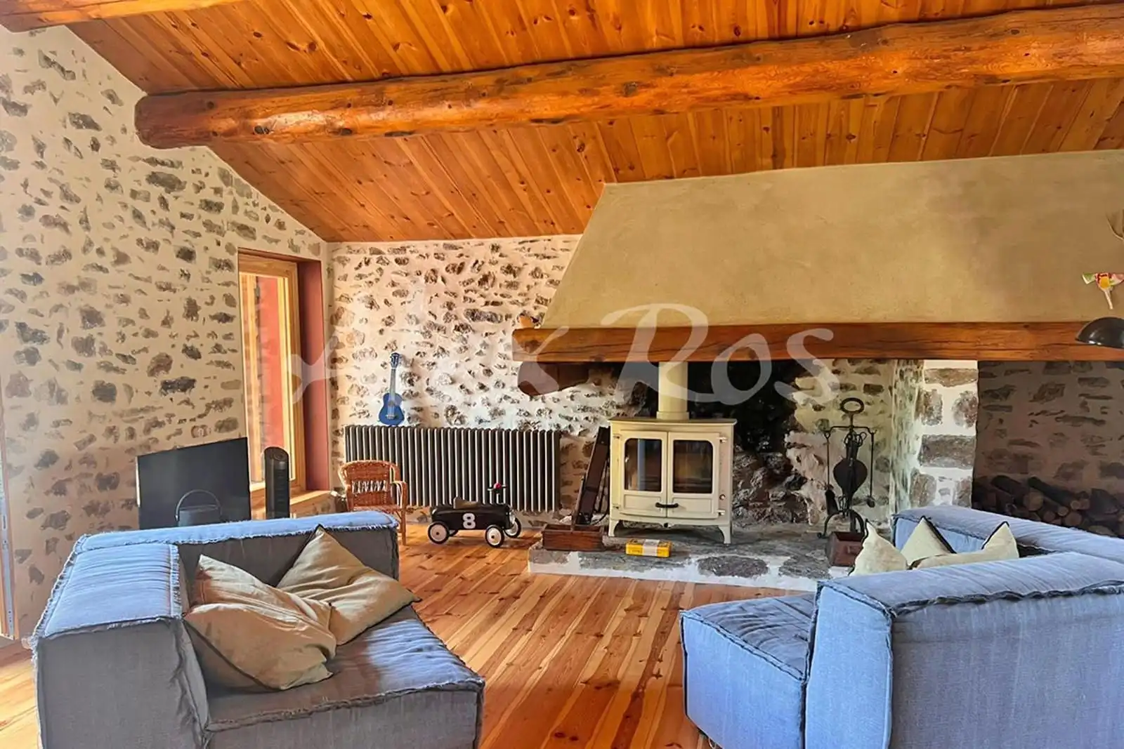 Sala de estar de Casa o chalet en venta en Arsèguel con Jardín privado y Terraza