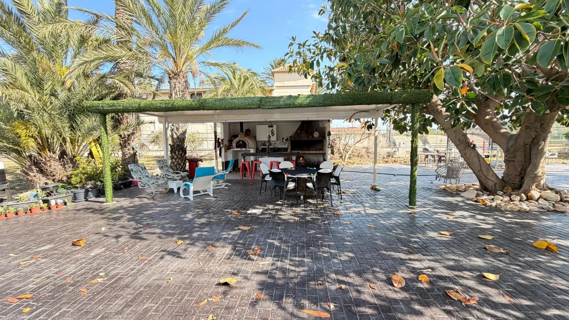 Terrasse von Haus oder Chalet zum Verkauf in Elche / Elx mit Klimaanlage, Heizung und Privatgarten