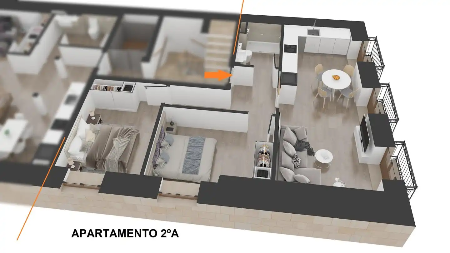 Appartement avec terrasse à vendre à Kale Zaharra Kalea, imagen 3